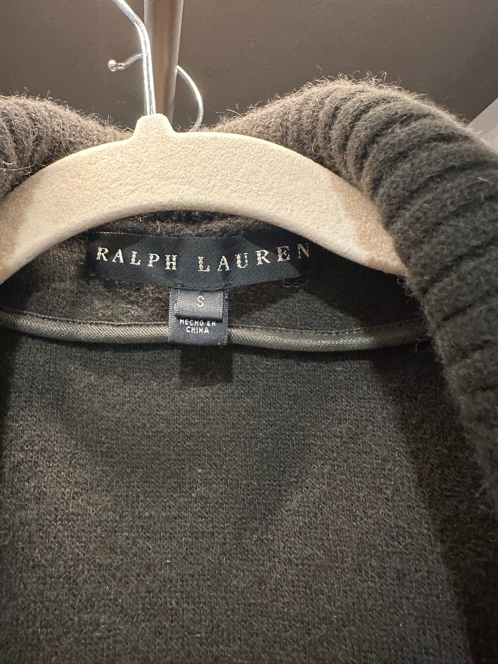 Ralph Lauren Shawl-Collar Belted Coat /Cardigan - Picture 2 of 4